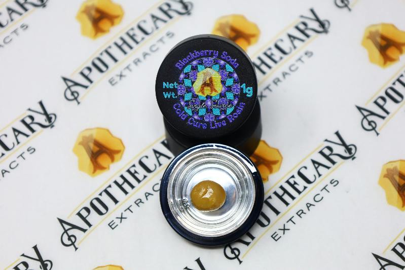 Blackberry Soda Live Hash Rosin - Indica 1g