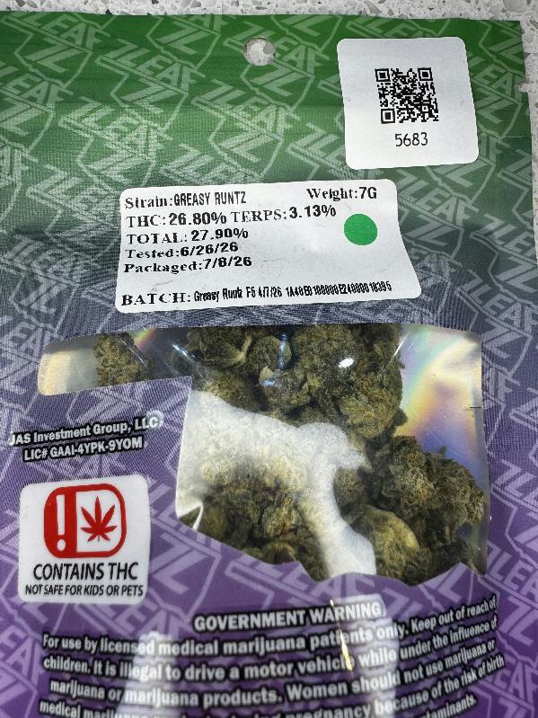 7 Leaf Greasy Runtz Tier 1
