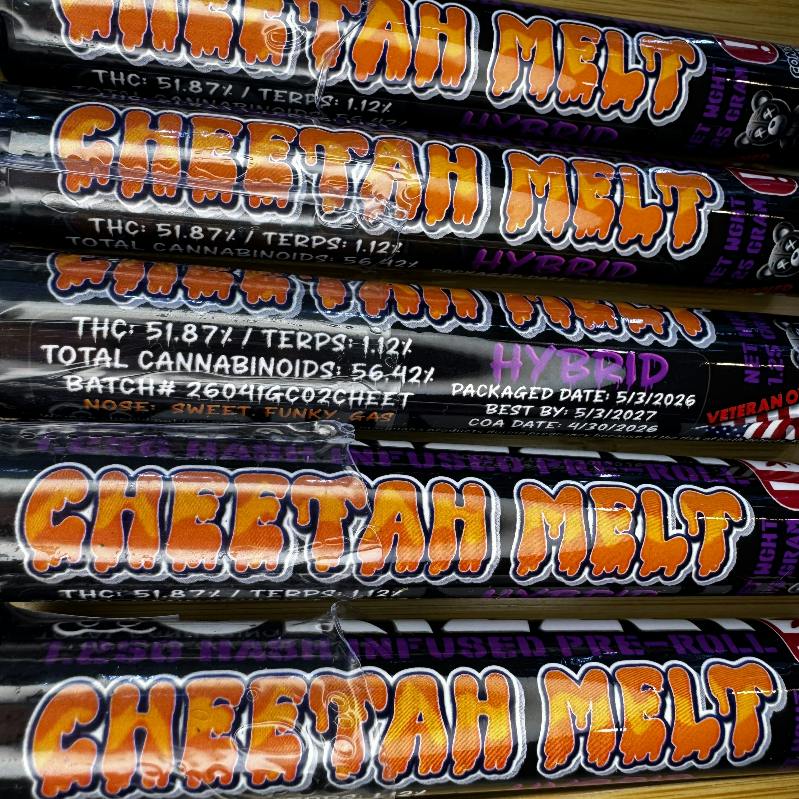 GRIZZLY - Cheetah Melt - 1.2g Infused Joint - Hybrid