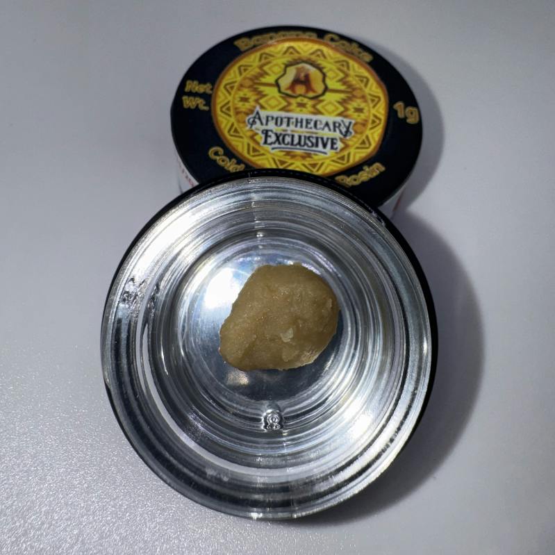 Banana Cake Live Hash Rosin - Indica 1g