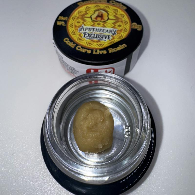 Banana Cake Live Hash Rosin - Indica 2g