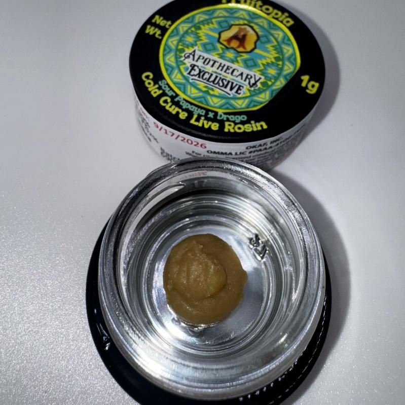 Fruitopia Live Hash Rosin - Indica 1g