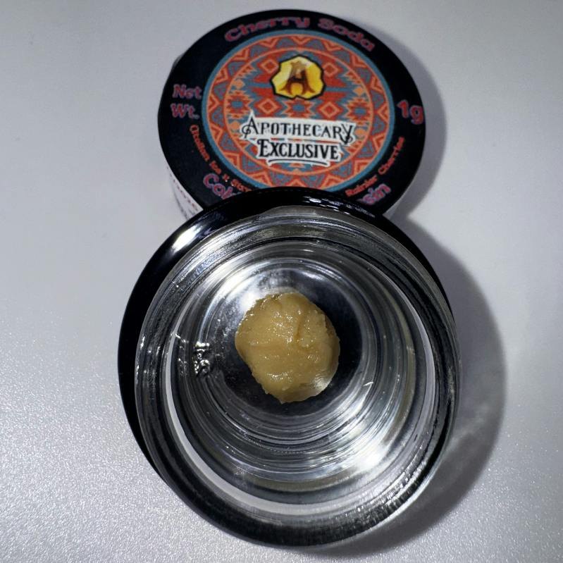 Cherry Soda Live Hash Rosin - Sativa 1g