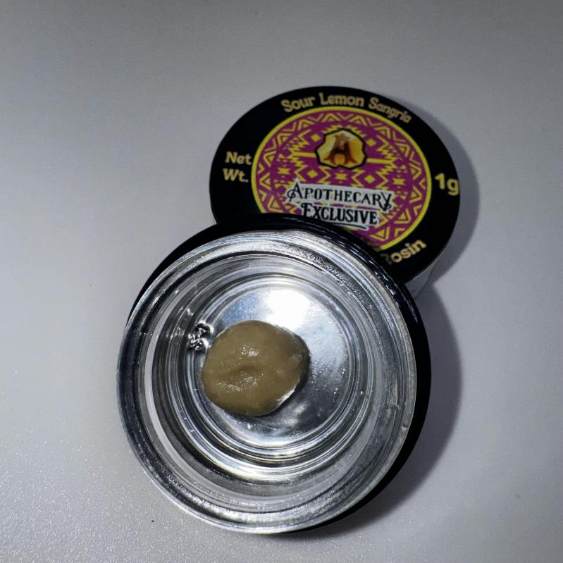 Sour Lemon Sangria Live Hash Rosin - Sativa 1g