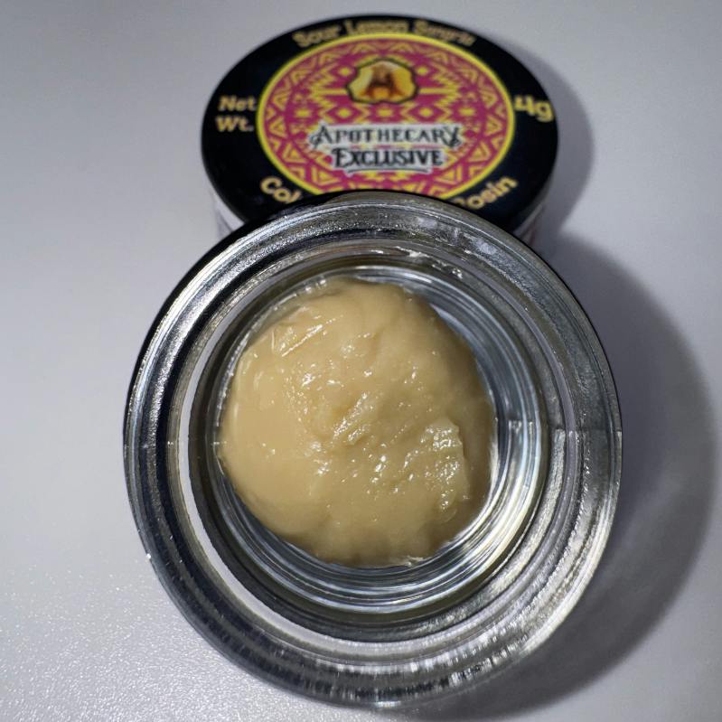 Sour Lemon Sangria Live Hash Rosin - Sativa 4g