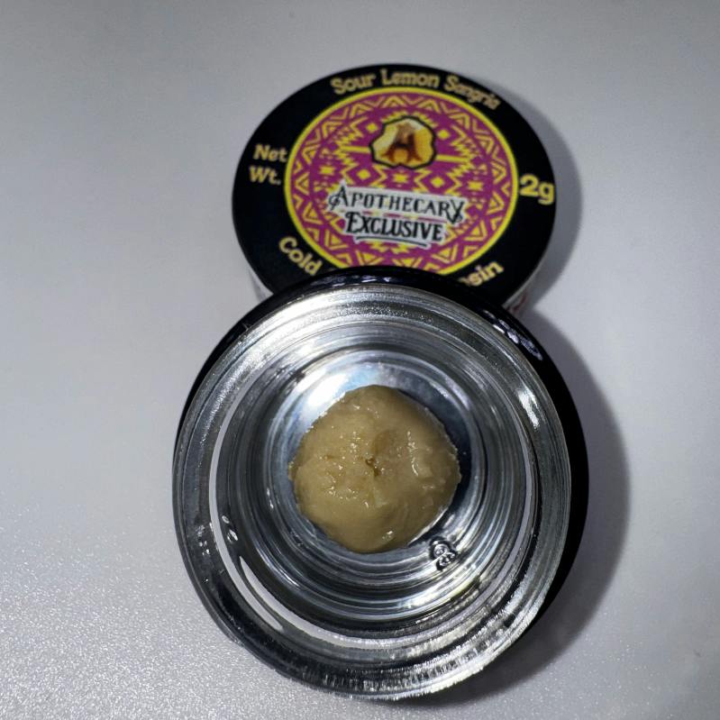 Sour Lemon Sangria Live Hash Rosin - Sativa 2g