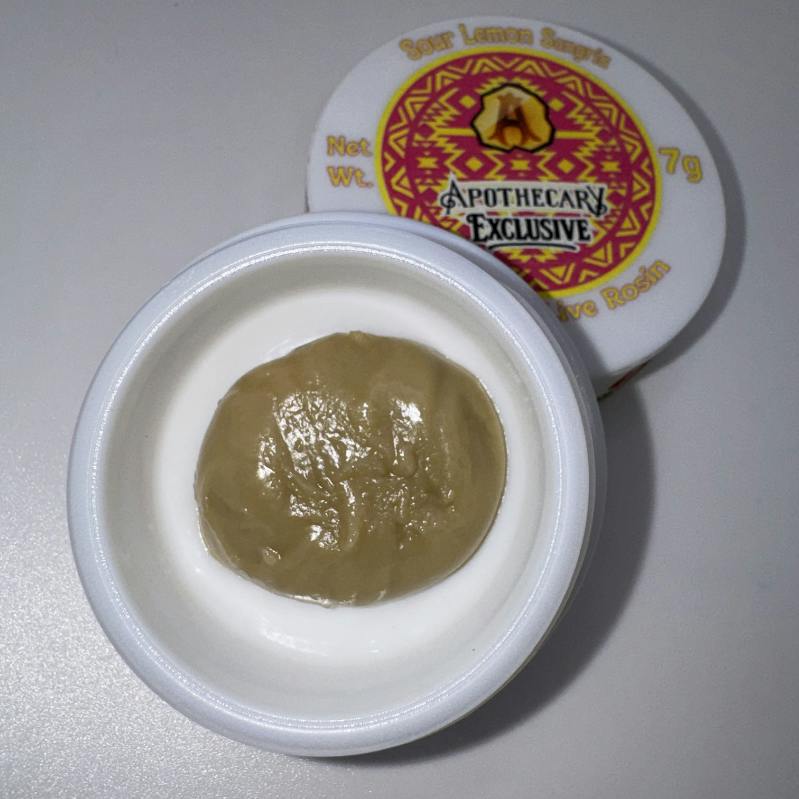 Sour Lemon Sangria Live Hash Rosin - Sativa 7g