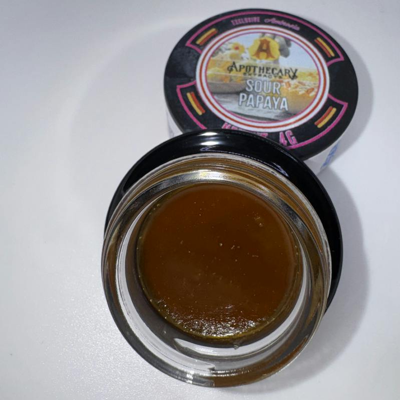 Sour Papaya Live Resin Ambrosia - Sativa 4g
