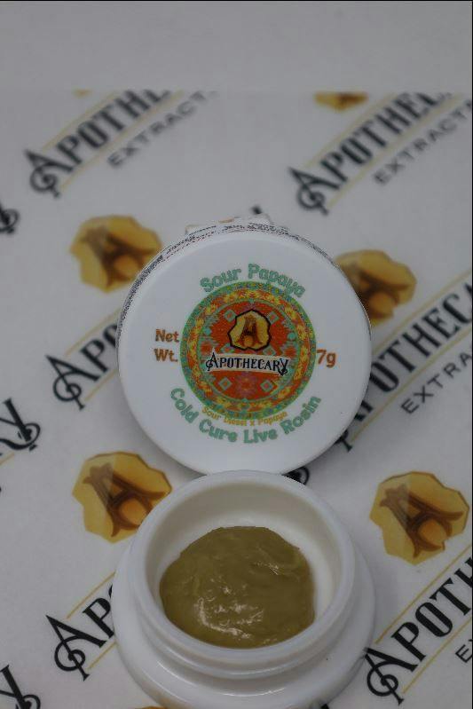 Sour Papaya Live Hash Rosin - Sativa 7g