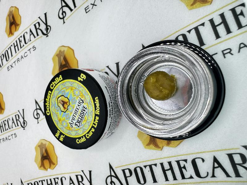 Golden Child Live Hash Rosin - Sativa 1g