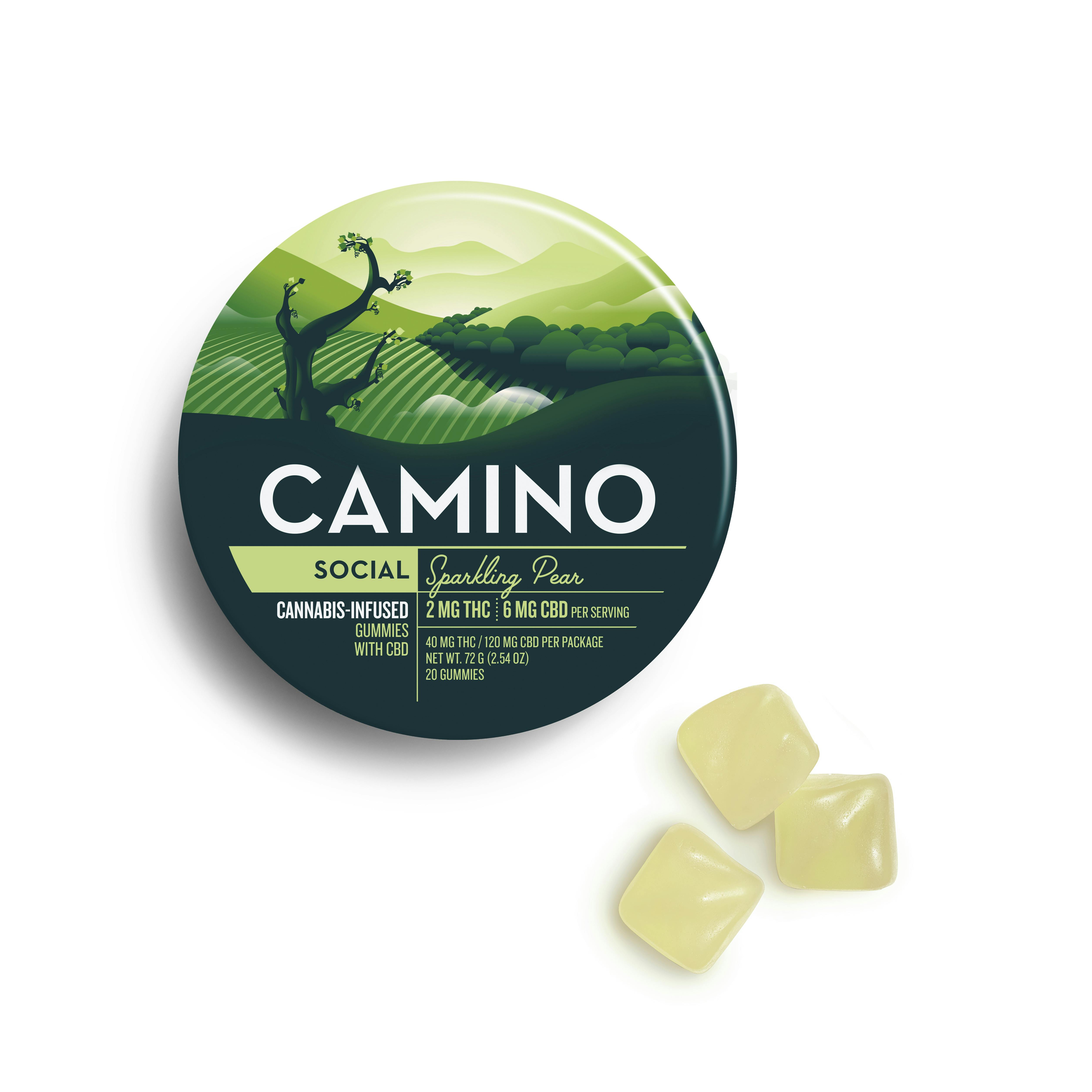 CAMINO | SOURS BLACKBERRY DREAM | INDICA | GUMMIES | 10MG:10MG:10MG | REC