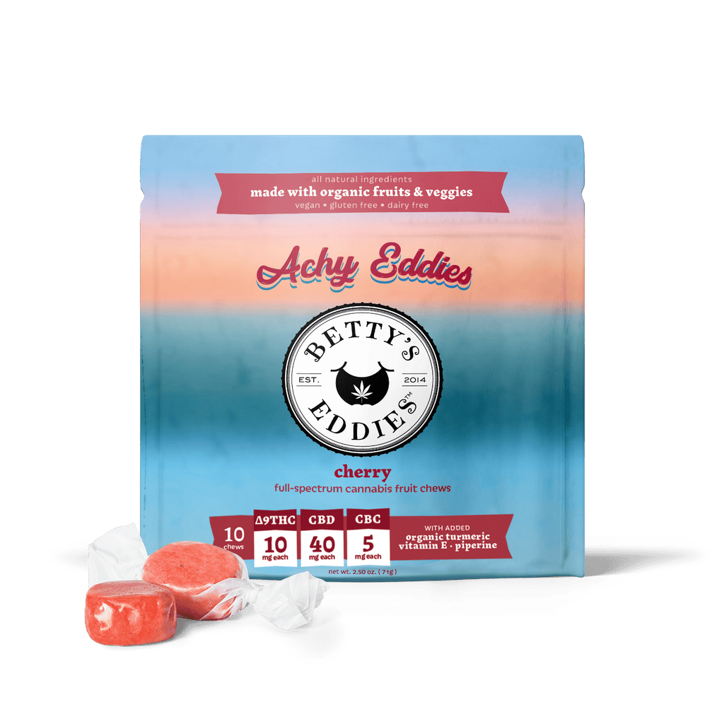Betty's Eddies Cherry 400mg Taffy