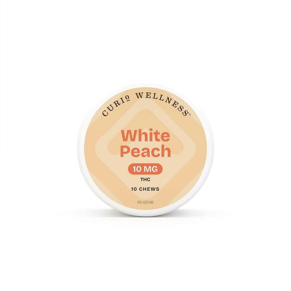 Curio Wellness White Peach Gummy 400mg