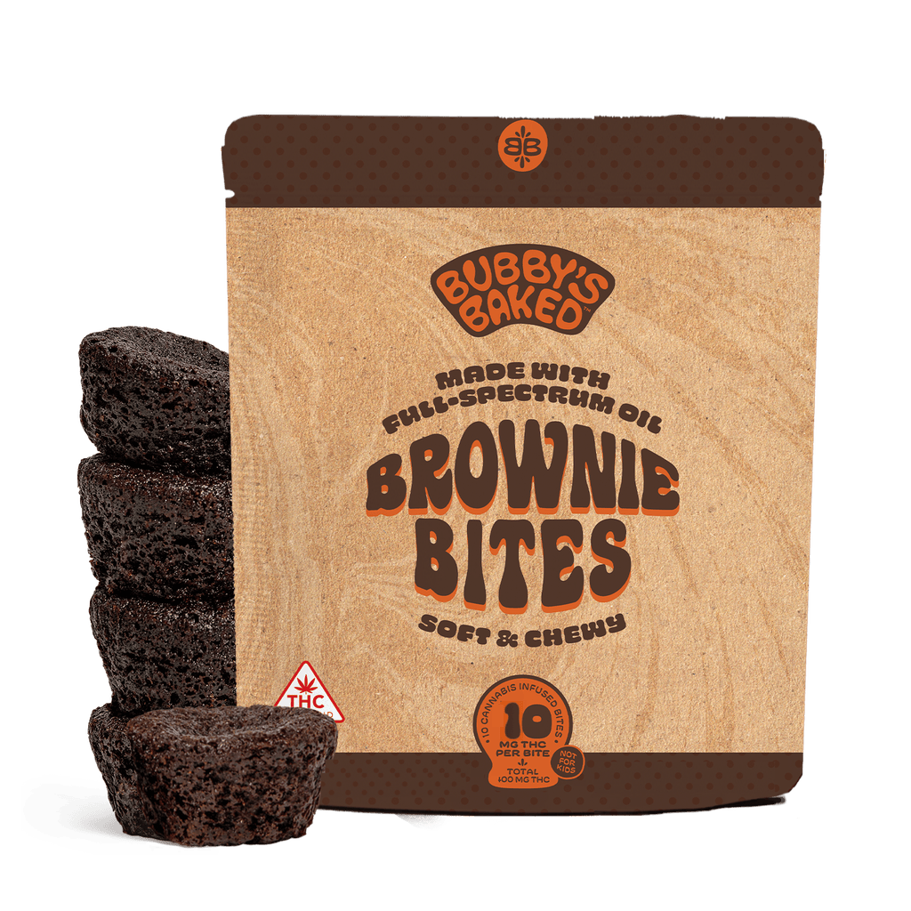 Bubby's Baked Brownie Bites 100mg Baked Goods