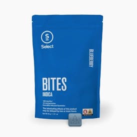 Select Classic Bites Blueberry 2.0 10 Pack 100mg - Indica