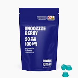 Incredibles Bites 120mg - Snoozzzeberry (5:1 THC:CBN)