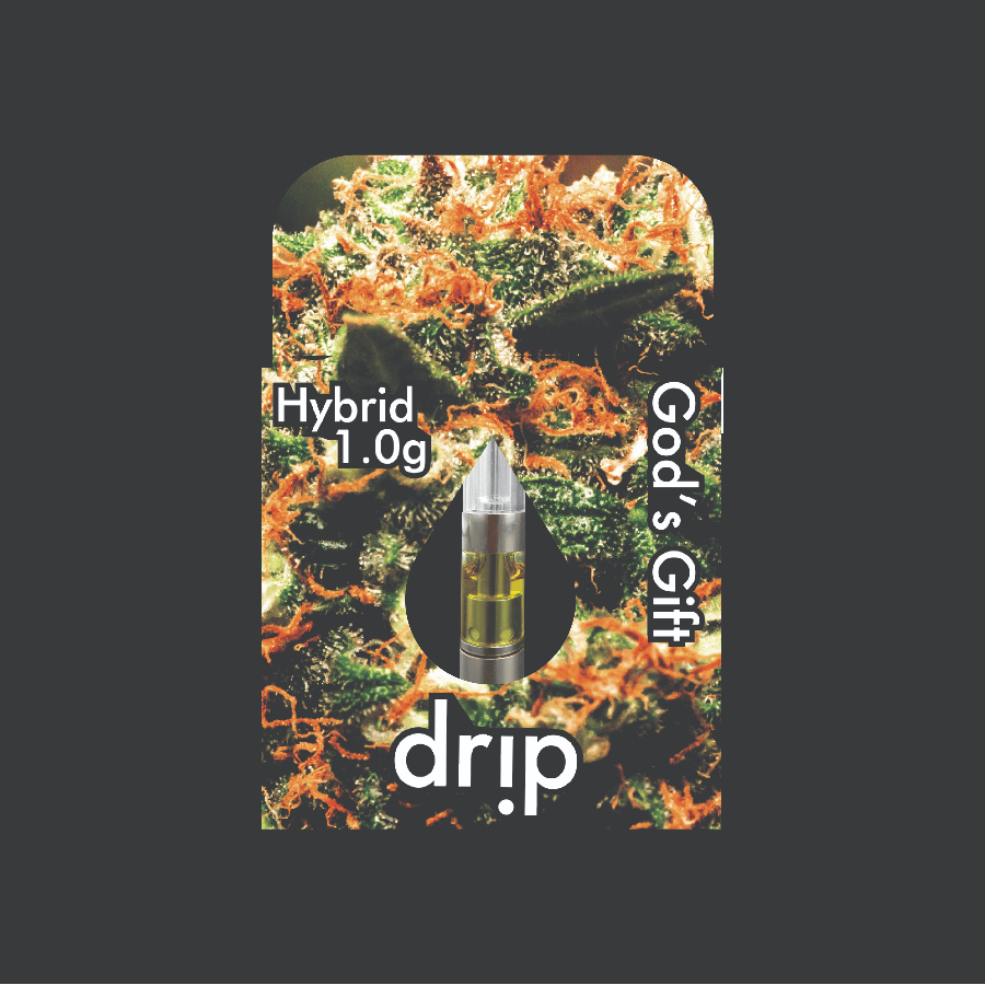 Drip - God's Gift Cartridge 1g cannabis product
