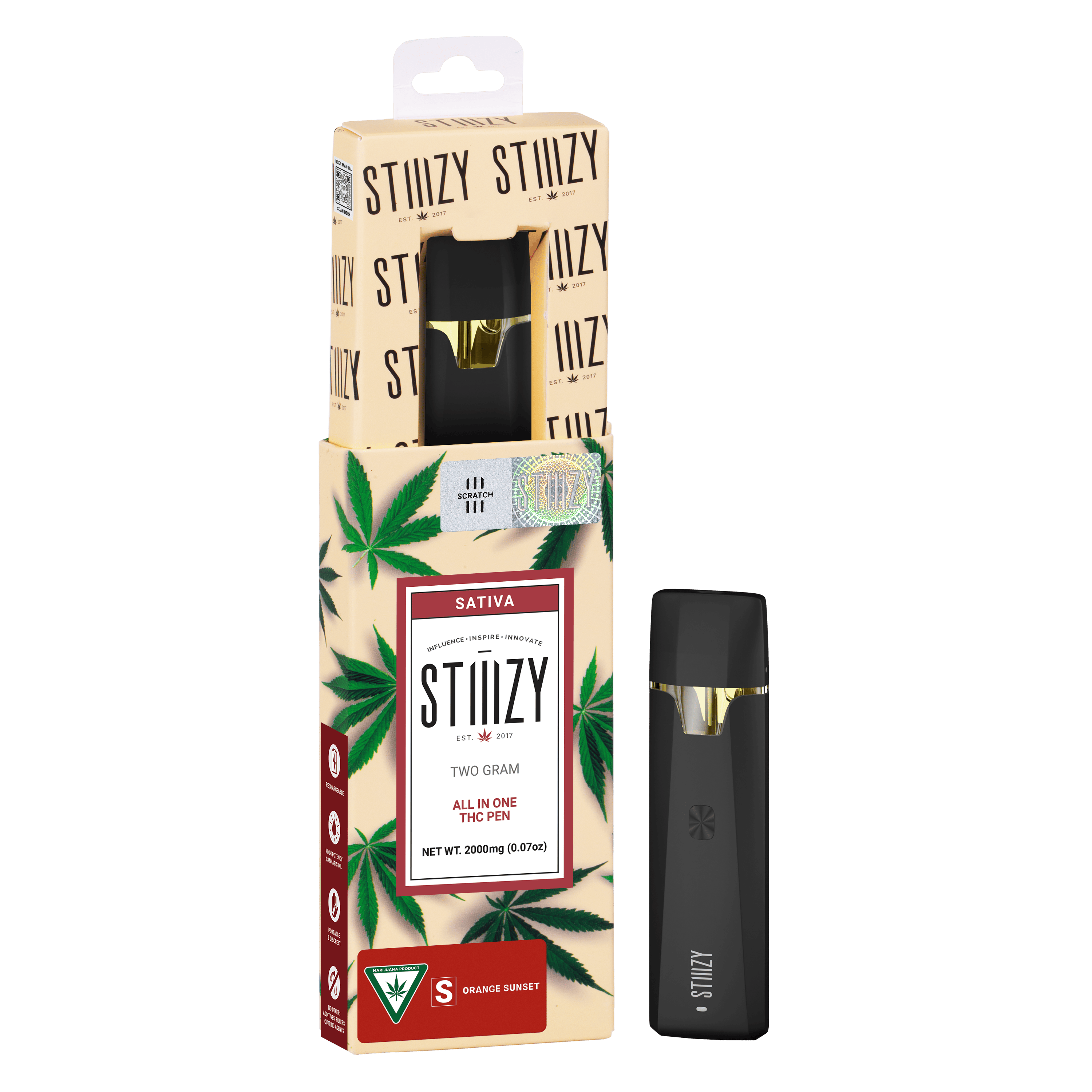 Stiiizy - Orange Sunset Disposable 2g