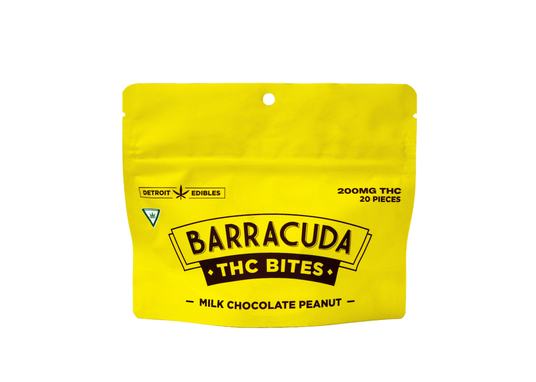 Barracuda - Peanut Chocolate Bites 200mg