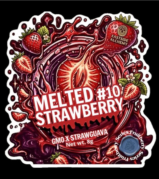 Eastside Alchemy - Melted Strawberries #10 Smalls 8g