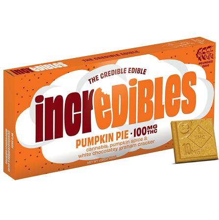 Incredibles | Pumpkin Pie | 100mg Bar