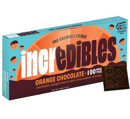Incredibles | Orange | 100mg Bar