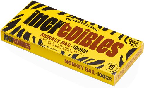 Incredibles | Monkey Bar | 100mg Bar