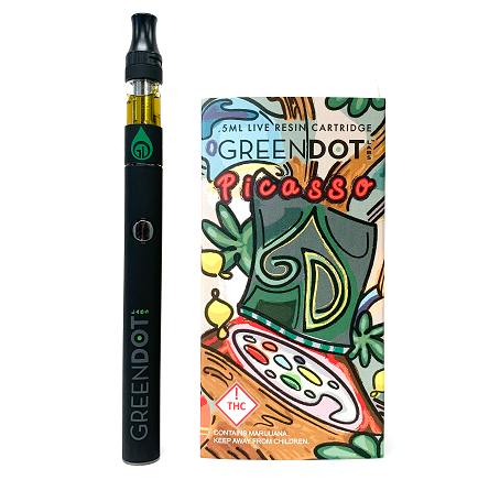 Green Dot | Picasso | BL 500mg Cartridge