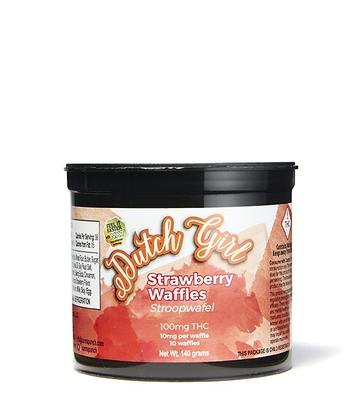 Dutch Girl | STRAWBERRY Stroopwafel 100mg