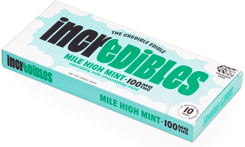 Incredibles | Mile High Mint | 100mg Bar