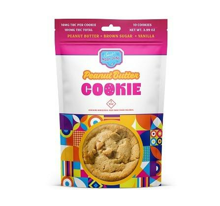 Sweet Mary Jane's | Peanut Butter Cookies | Hybrid 100mg