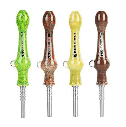 Pulsar | Frit Twist Dab Straw