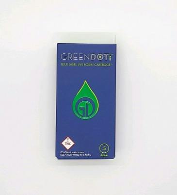 Green Dot | Fatso | Blue Label 500mg Rosin Cartridge