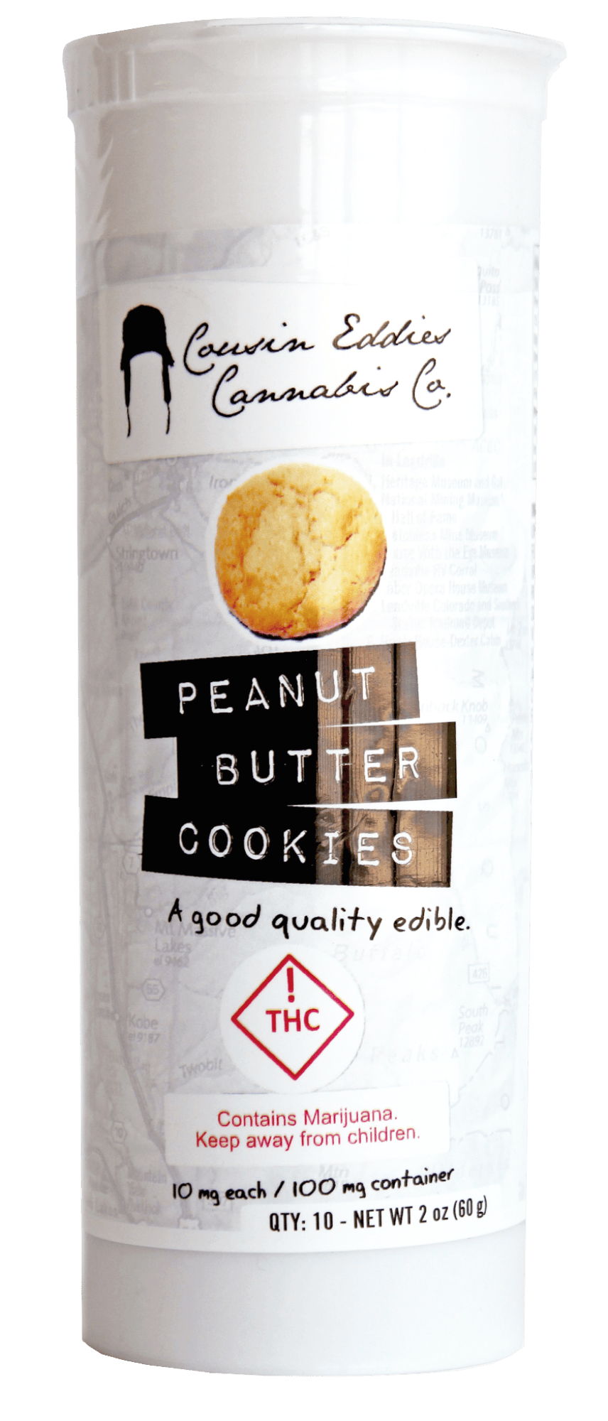 Cousin Eddie's | Peanut Butter Cookies | 100mg