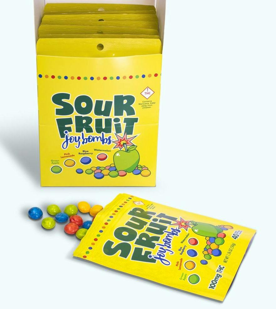 Joyibles | Sour Joybombs | 100mg