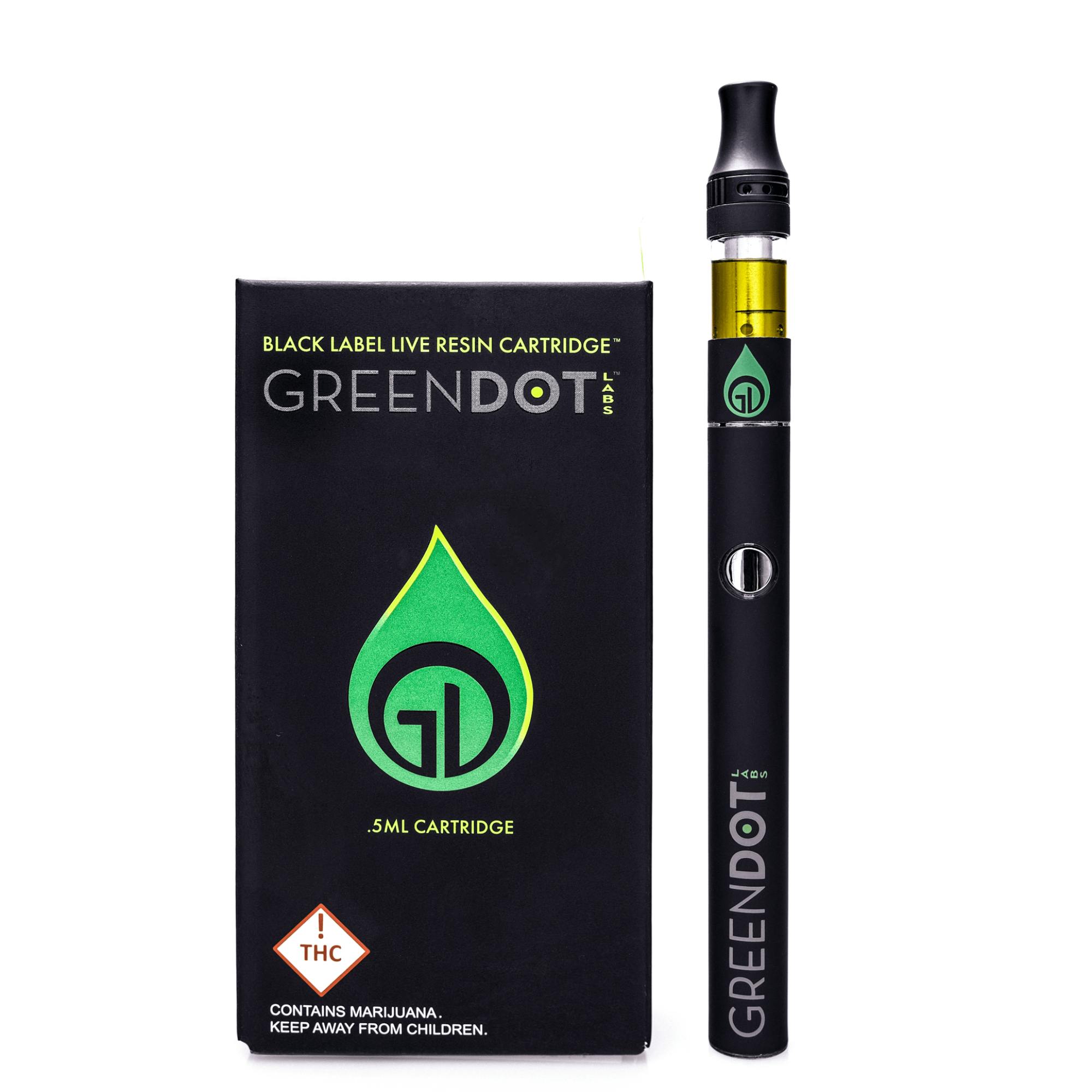 Green Dot | Cherry Fluff | BL 500mg Cartridge