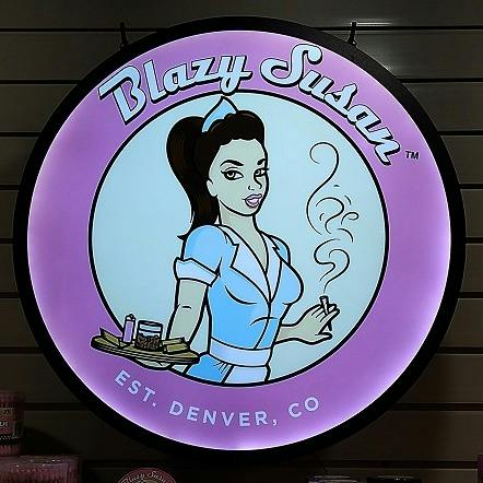 Blazy Susan | Logo Sign