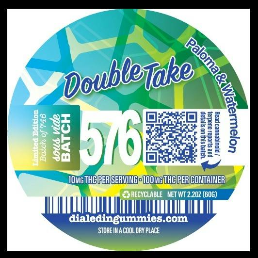 dialed in... | Double Take | 100MG Gummies
