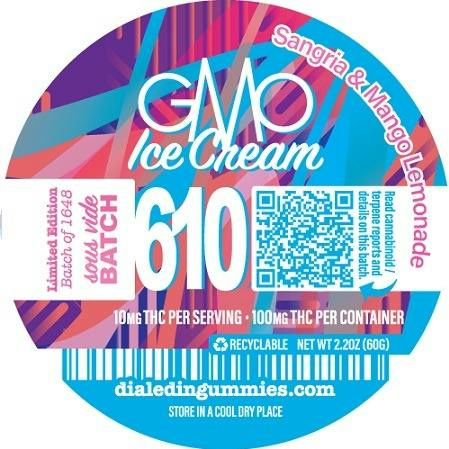 dialed in... | GMO Ice Cream | 100mg Gummies