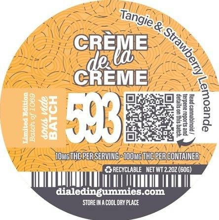 dialed in... | Creme De La Creme | 100mg Gummies
