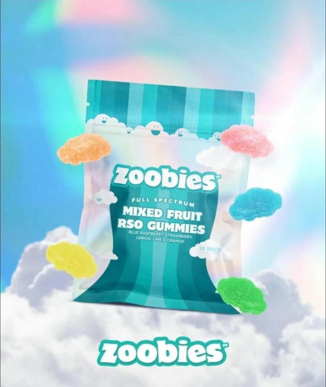 Zoobies - (REC) RSO Gummies Sativa