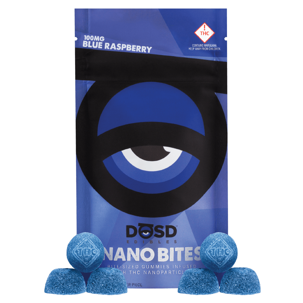 DOSD - (REC) Nano Bites Blue Raspberry 100mg