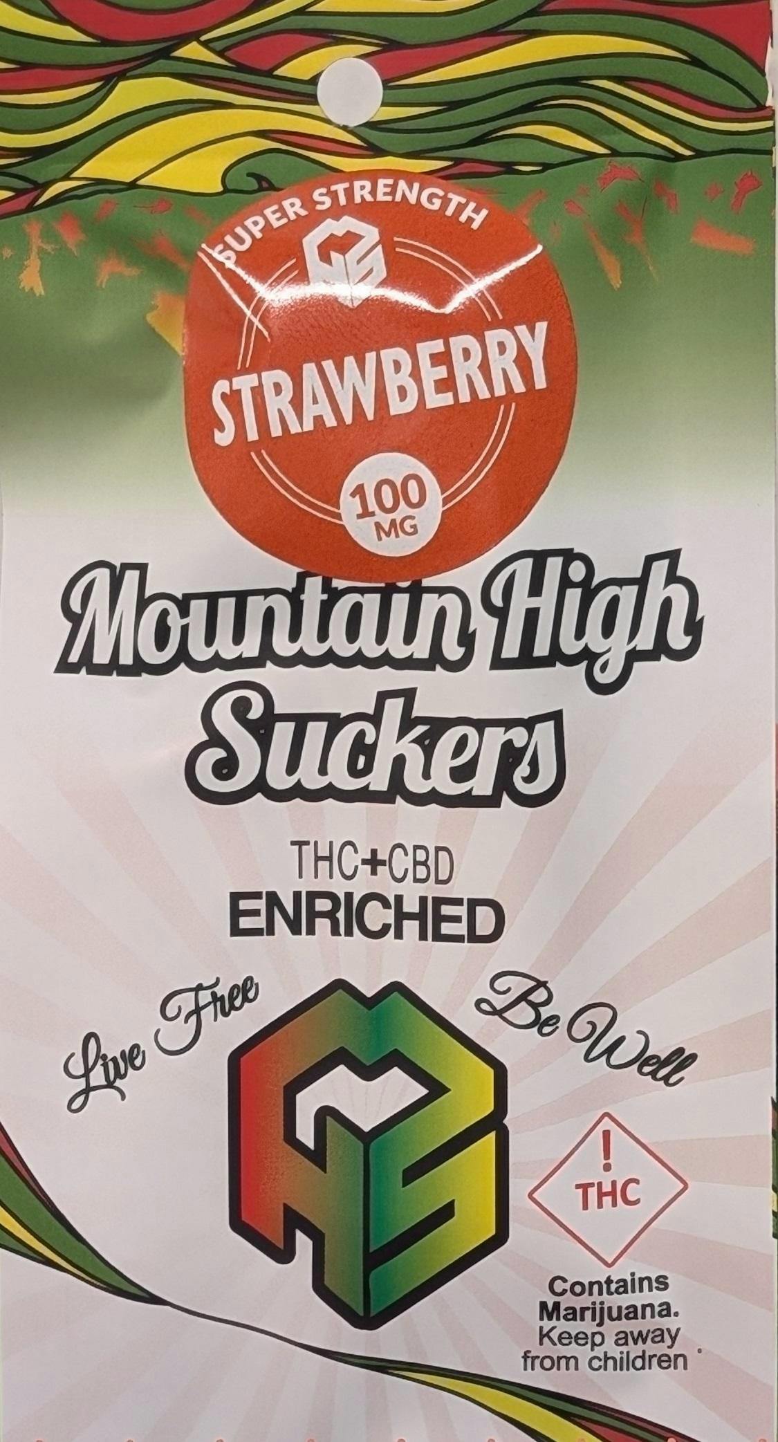 HIGH DOSE Mountain High STRAWBERRY 100mg