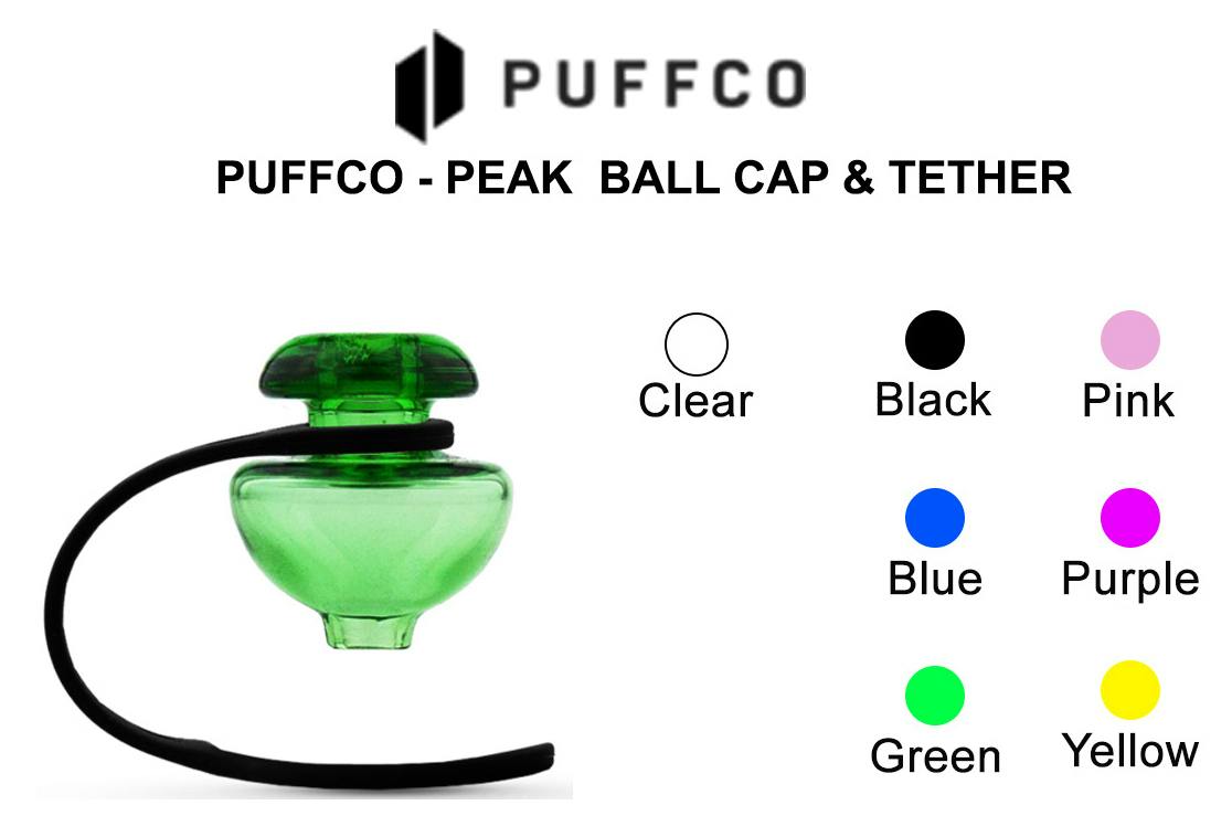 Puffco - The Peak Pro Ball Cap And Tether - Black