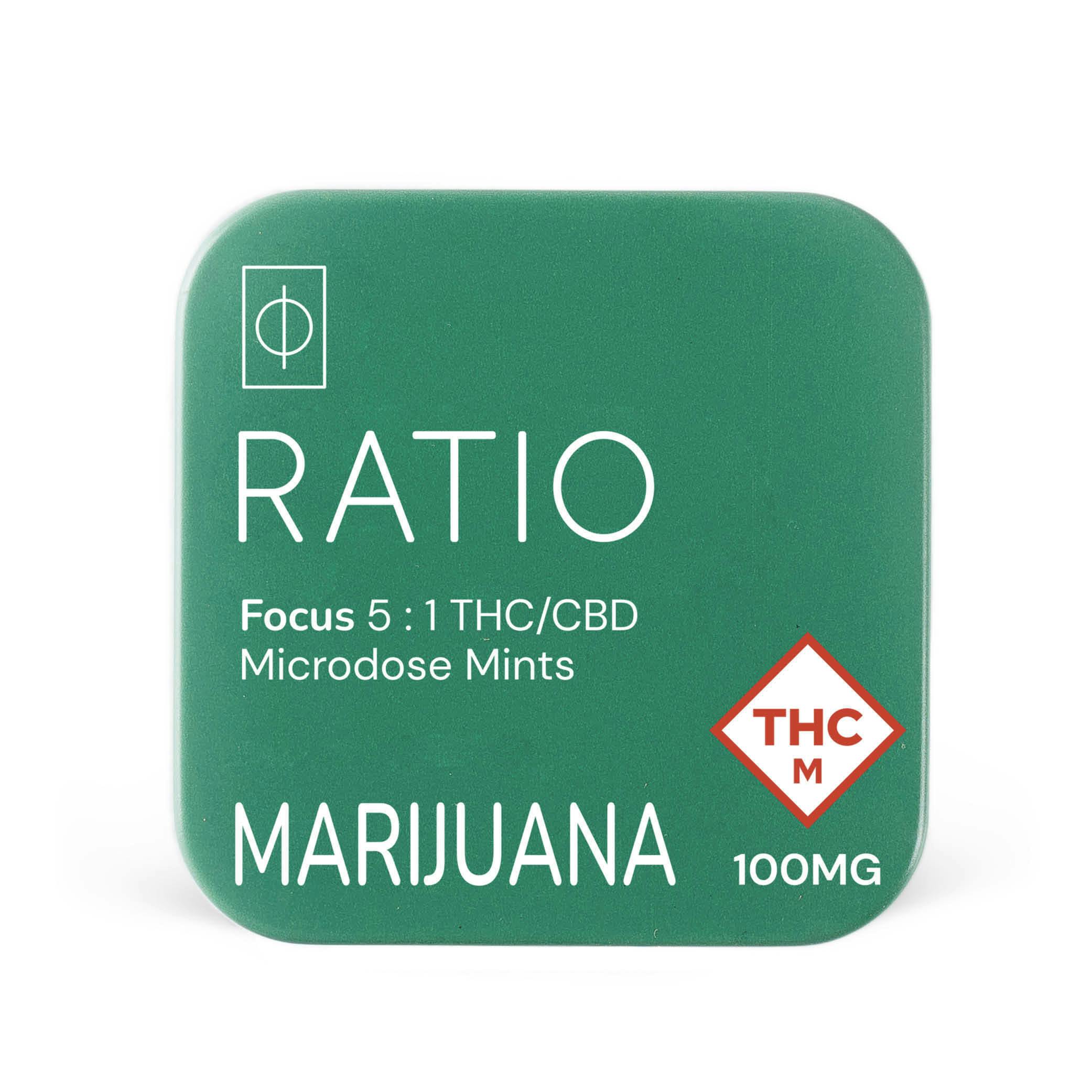Focus 5:1 Microdose Mints