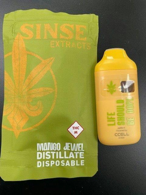 Voca Distillate Disposable - 1g - Mango Jewel
