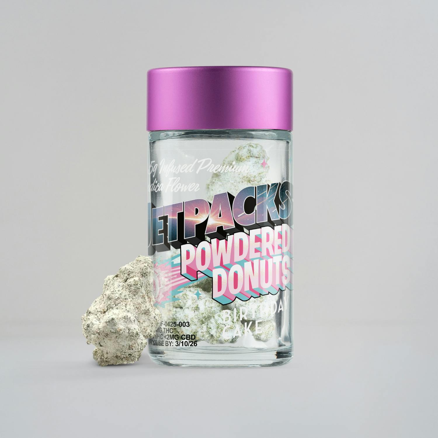 Jetpacks | Big Apple Jacks | Powdered Donuts Flower