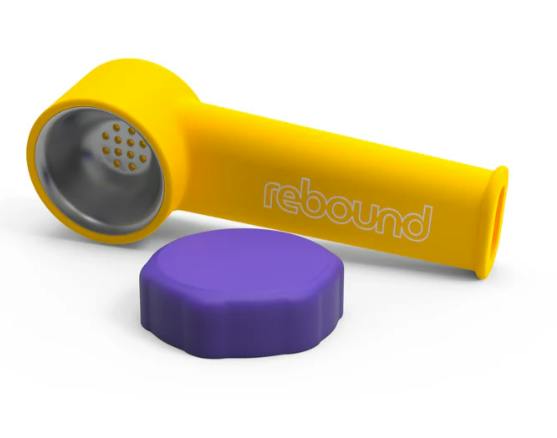 Rebound 3" Silicone Hand Pipe