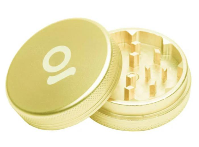 Ongrok 2pc 50mm Grinder - Gold