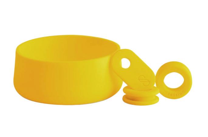 Session Goods - Water Pipe Silicone Base - Paradise Yellow